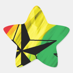 reggastralen ster sticker