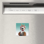 Reggie the Reindeer Magnet (In Situ (Lave-vaisselle))
