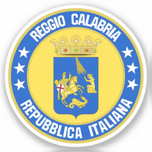 Reggio Calabria Sticker (Voorkant)