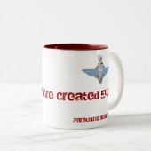 régiment de parachute - tasse égale (Devant droit)