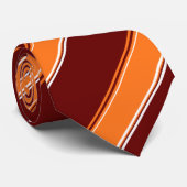 Regiments Technicians Striped Stropdas (Opgerold)