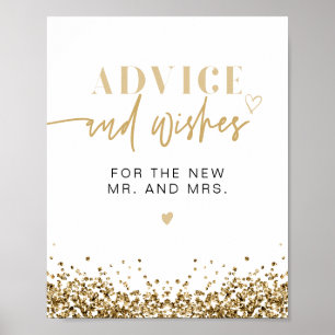 REGINA Gouden Disco Advies Voor Het Bruidspaar & B Poster