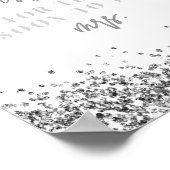 REGINA Silver Hoeveel Kusjes Bruidsfeest Spel P Poster (Hoek)