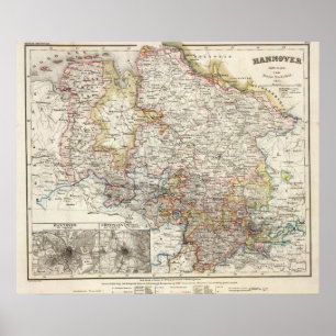 Regio Hannover, Duitsland Poster