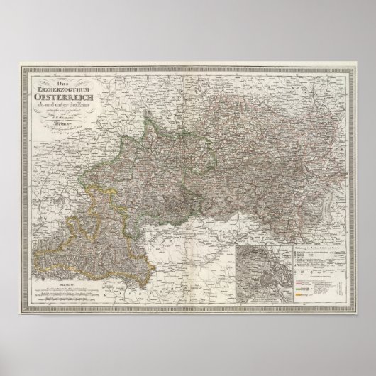 Regio Oesterreich - Wenen Poster (Voorkant)