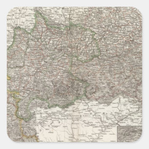 Regio Oesterreich - Wenen Vierkante Sticker