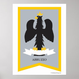 Regio Poster Abruzzo Abruzzen Italië