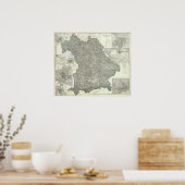 Regio Regensburg van Duitsland Poster (Keuken)