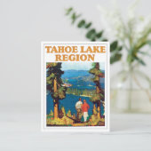 Regio Tahoe Lake Briefkaart (Staand voorkant)