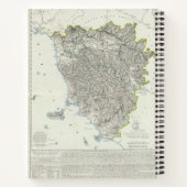 Regio Toscane, Italië Notitieboek (Achterkant)