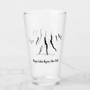 Région des lacs Finger, Verre de boisson NY