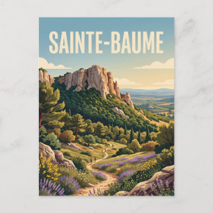 Regionaal natuurpark Sainte-Baume Frankrijk Briefkaart