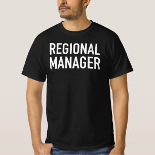 Regionale beheerder t-shirt