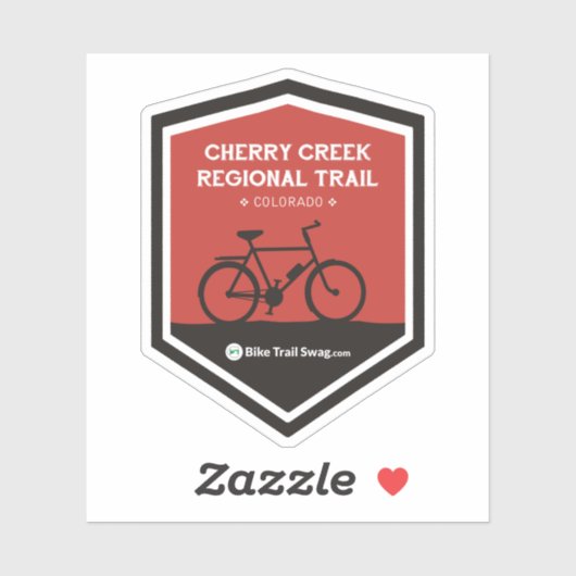 Regionale route Cherry Creek Sticker (Vel)