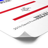 Regionale vlaggen van Italië Poster (Hoek)