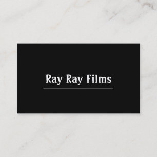 Regisseur Film Films Producent Productie Bedrijf Visitekaartje