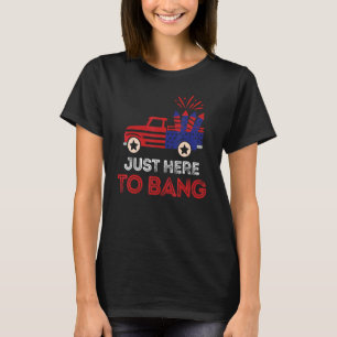 Regisseur van vuurwerk op 4 juli gewoon hier om M T-shirt