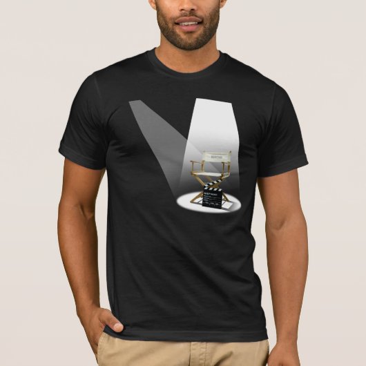 Regisseursstoel T-shirt aanpasbaar (Voorkant)