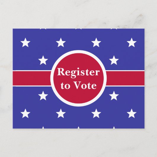  register voor stemgerechtigde Briefkaarten (Voorkant)