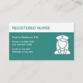Registered Nurse Simple Visitekaartje (Voorkant)