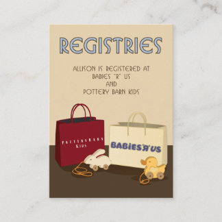 registerkaart informatiekaartje