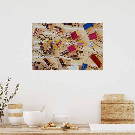 Registers en condensors poster (Keuken)