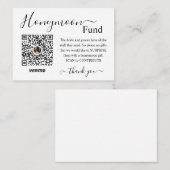 Registratie van het Fonds Honeymoon Informatiekaartje (Voorkant / Achterkant)