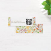 Registre de cadeaux Mariage fleur sauvage Code QR (Bureau)