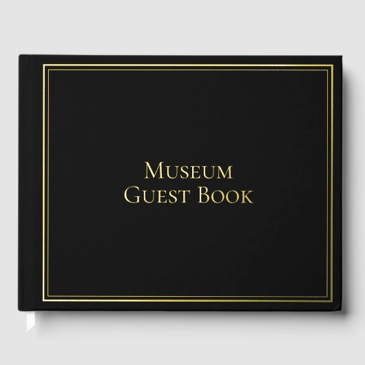 Registre des invités du Musée Noir et Or Bordure D (Recto)