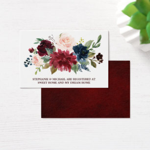 Registre des Mariages Floral Russe de la Marine Ro