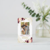 Registre photo de la Bourgogne mariage Carte d'ins (Debout devant)