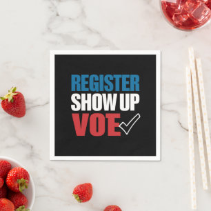 Registreer je komst om te stem verkiezing 2024 servet
