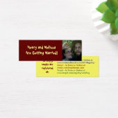 Registry Announcement Cards Mini Visitekaartjes (Bureau)