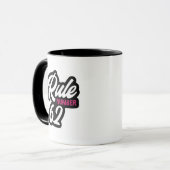 Règle 62 Encouragement Slogan Café ou Thé Mug (Devant gauche)