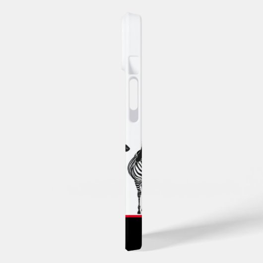 Règle coque iphone-Zebras (Verso / Gauche)
