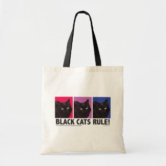 RÈGLE de chats noirs ! Sac fourre-tout