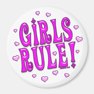 Règle de filles ! Aimant