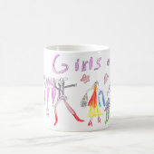 Règle de filles ! ! ! tasse (Centre)