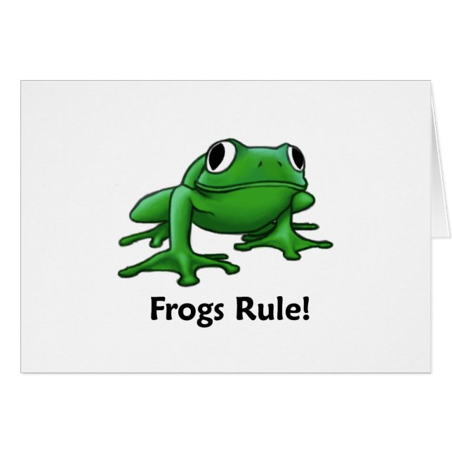 Règle de grenouilles ! (Devant horizontal)