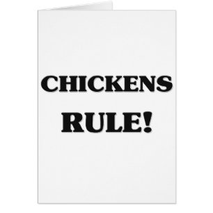 Règle de poulets