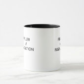 RÈGLE de tasse de café de RAYONNEMENT (Centre)