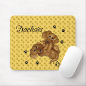 Règle de teckels ! ! ! Tapis de souris (Avec souris)