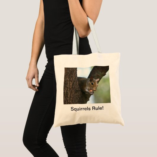 Règle d'écureuils ! sac (Devant (produit))