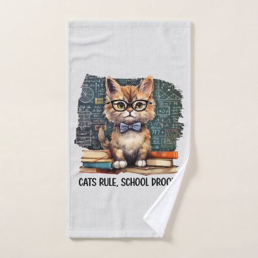 Règle des chats, Drools scolaires (Serviette à main)