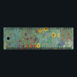 Règle Gustav Klimt - Jardin de campagne avec tournesols<br><div class="desc">Jardin de campagne avec des tournesols / Jardin de ferme avec des tournesols - Gustav Klimt en 1905-1906</div>