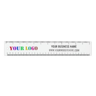 Règle Logo Personnalisé Promotionnel Business