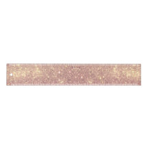 Rougissent l'étincelle de Faux d'or de rose de