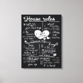 Reglement van het Parlement Canvas Afdruk (Voorkant)