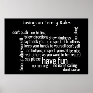 Reglement van het Parlement Poster