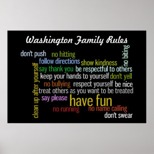 Reglement van het Parlement Poster